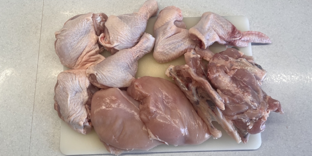Разделка курицы