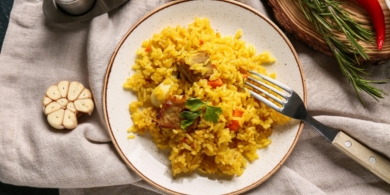 Как приготовить плов с курицей в аэрогриле