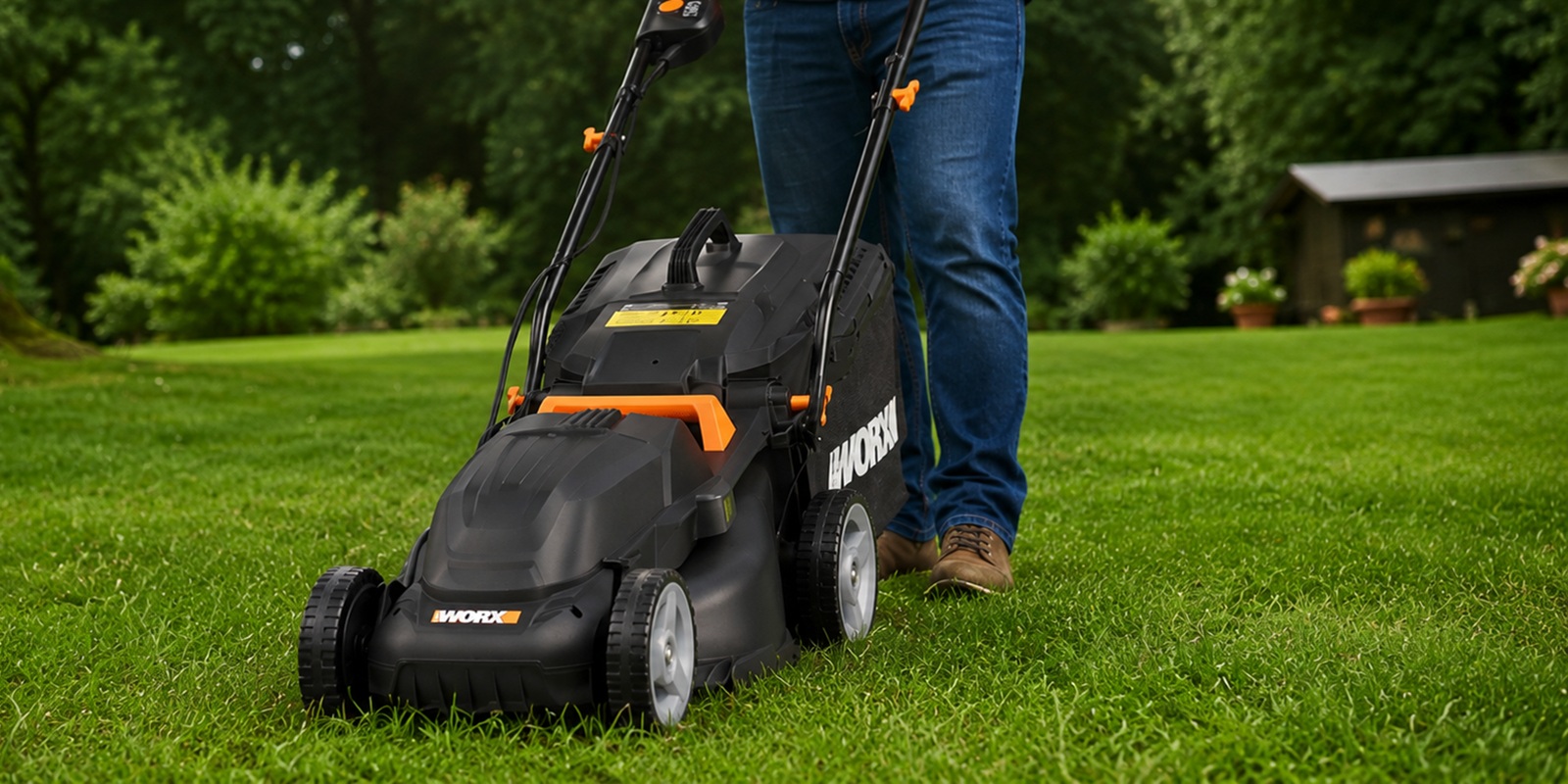 Электрическая газонокосилка от Worx