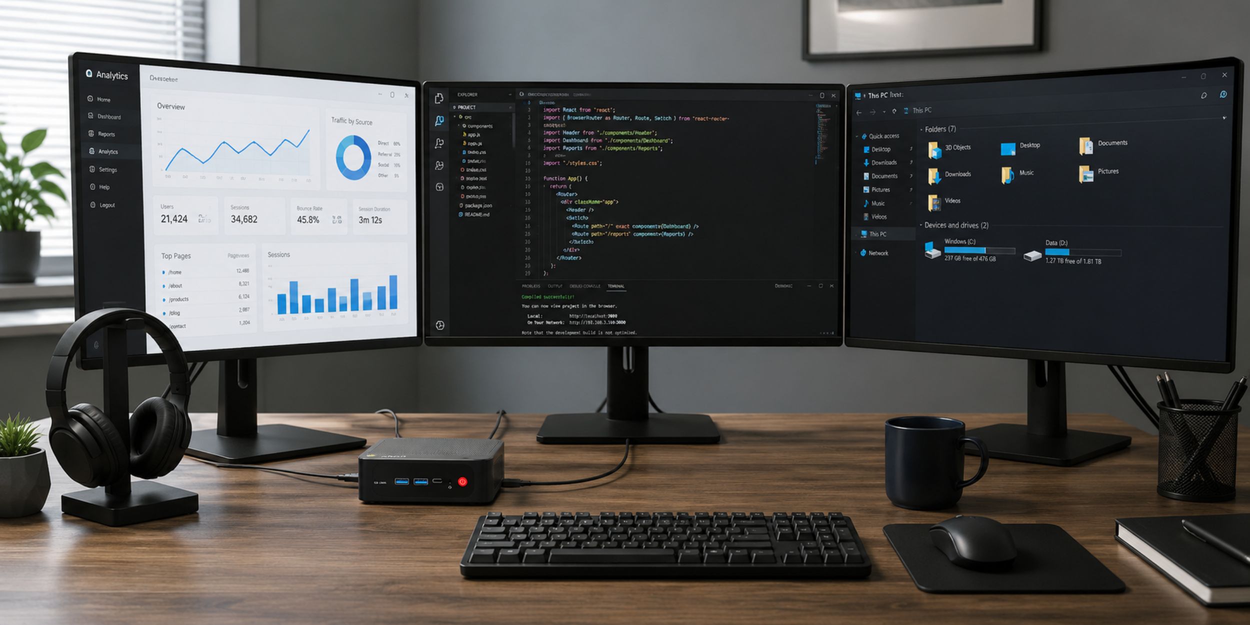 Мини-ПК в работе Мини-ПК в работе
