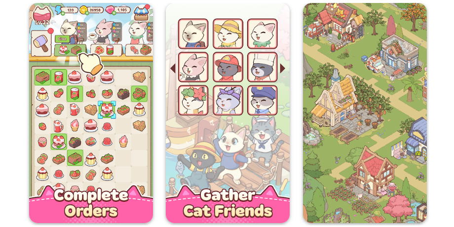 Merge Cat Town