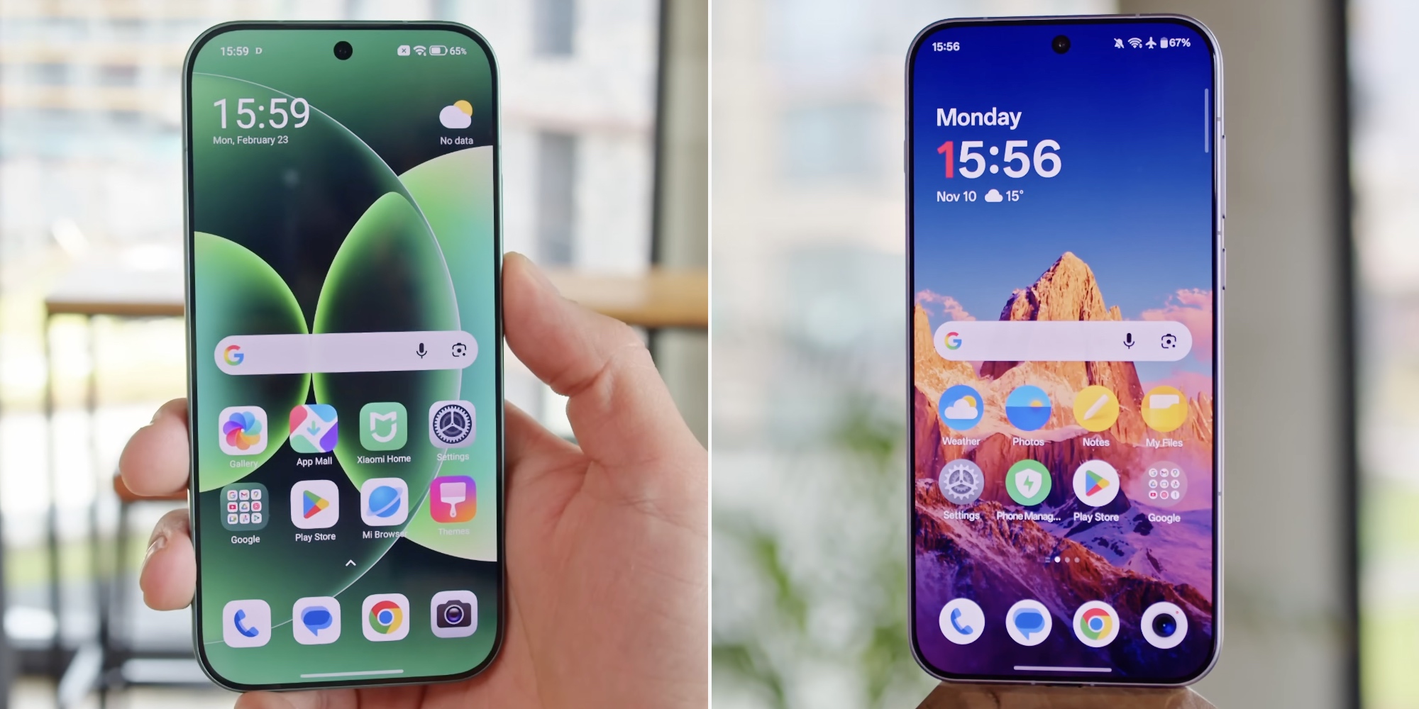 Что лучше — Xiaomi 17 или OnePlus 15: разница в софте