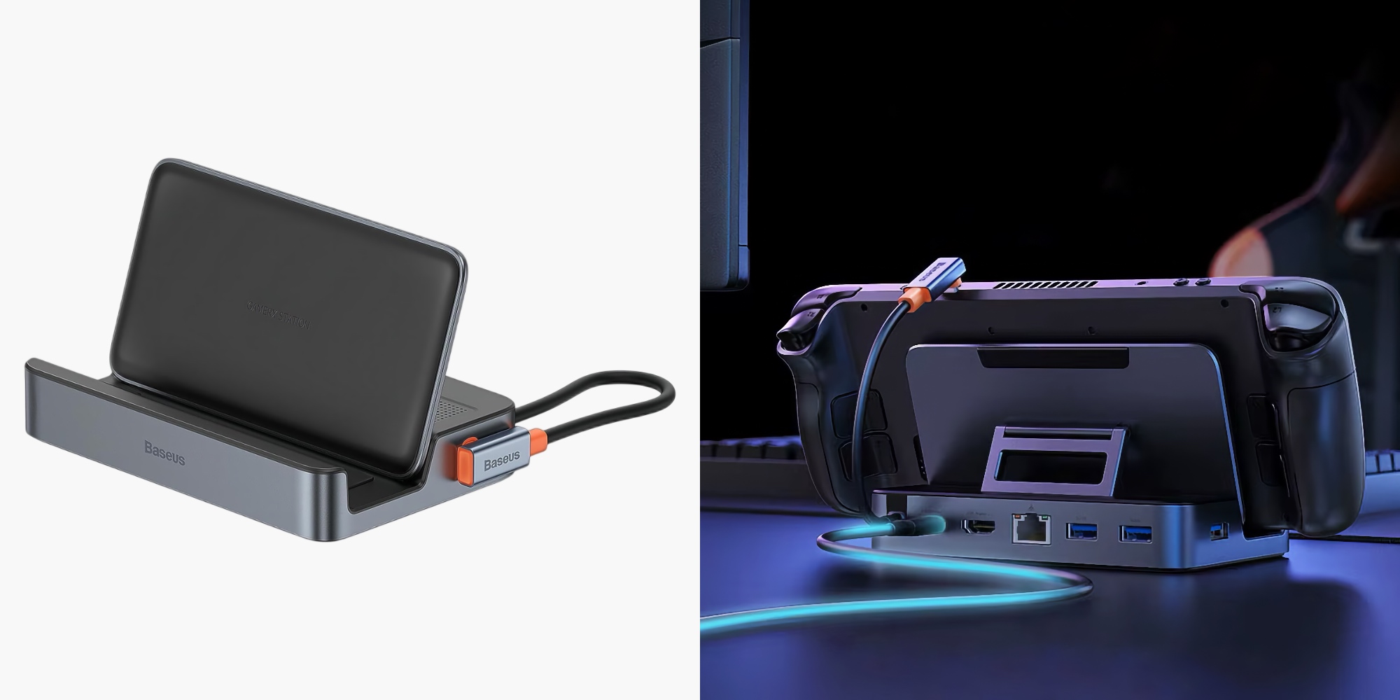 Док-станция Baseus для Nintendo Switch и Steam Deck 6 в 1 Док-станция Baseus для Nintendo Switch и Steam Deck 6 в 1