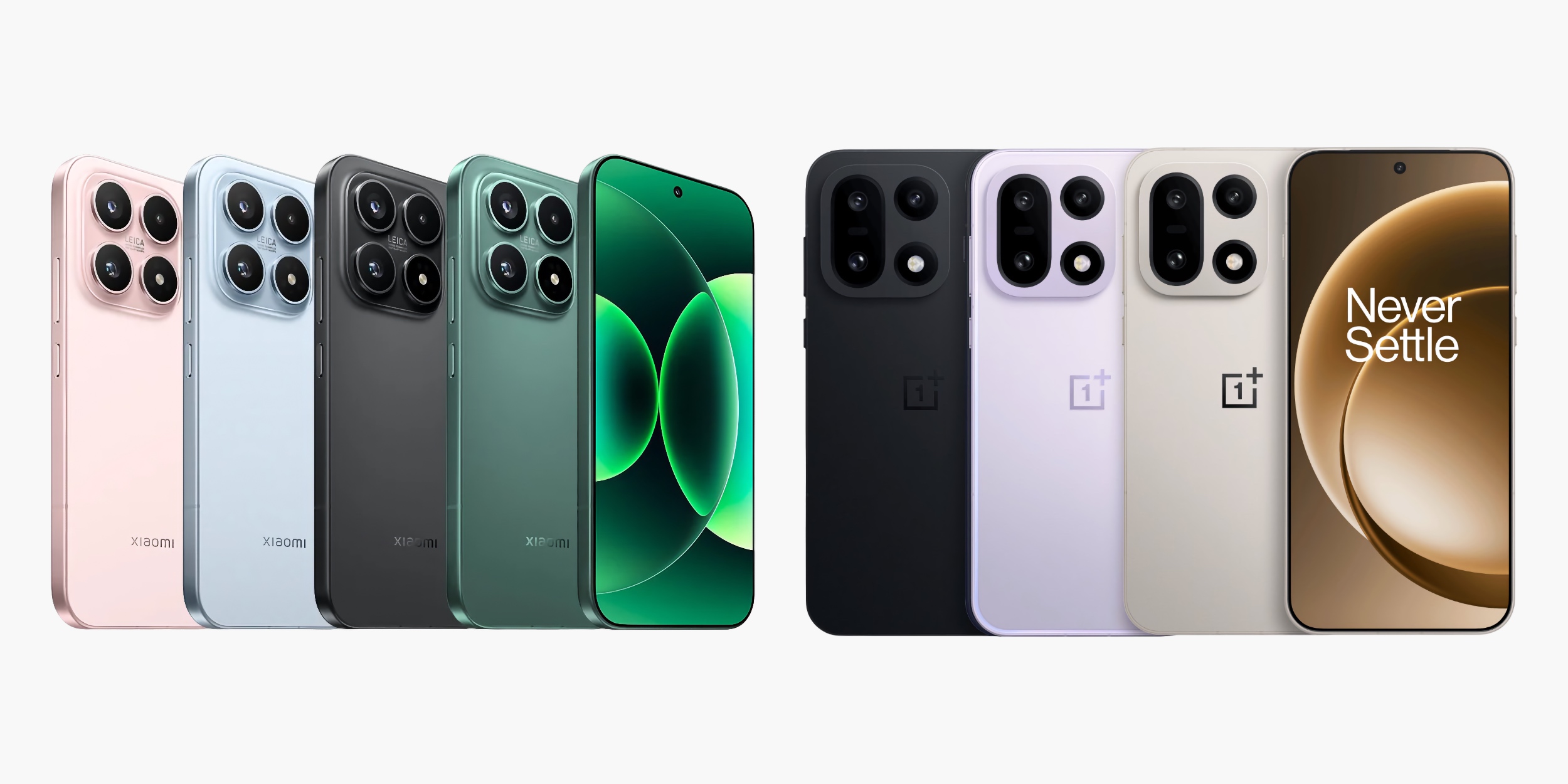 Что лучше — Xiaomi 17 или OnePlus 15: сравнение дизайна