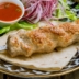 Простой люля-кебаб из фарша индейки на мангале