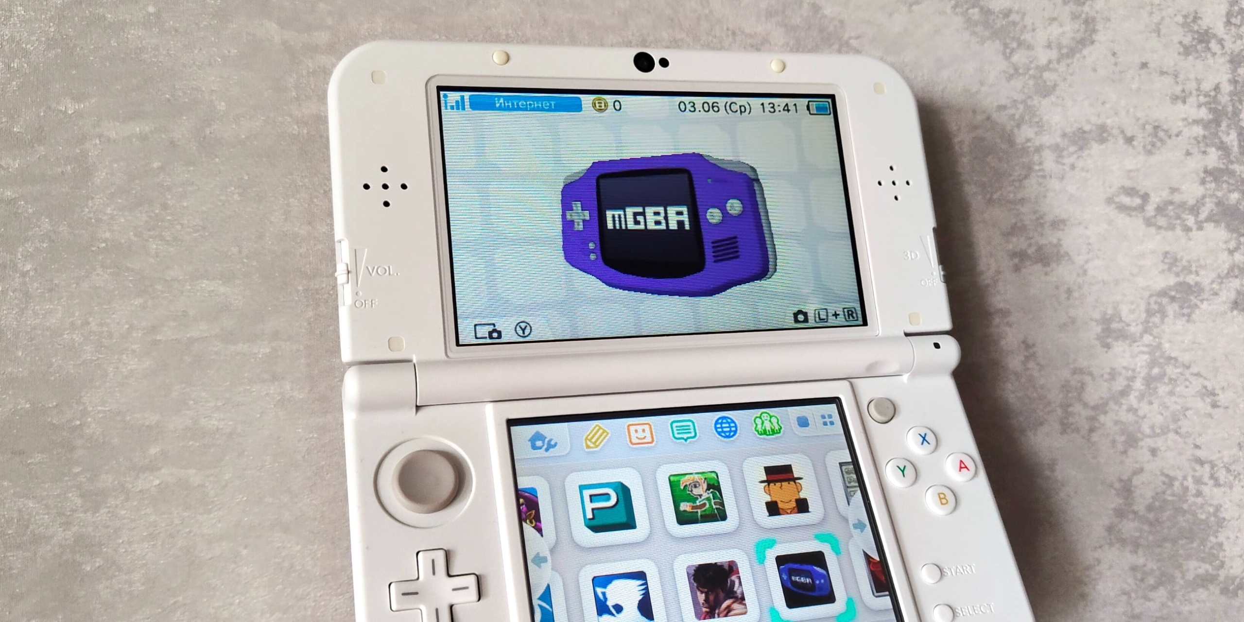 Программный эмулятор GBA с поддержкой сохранений