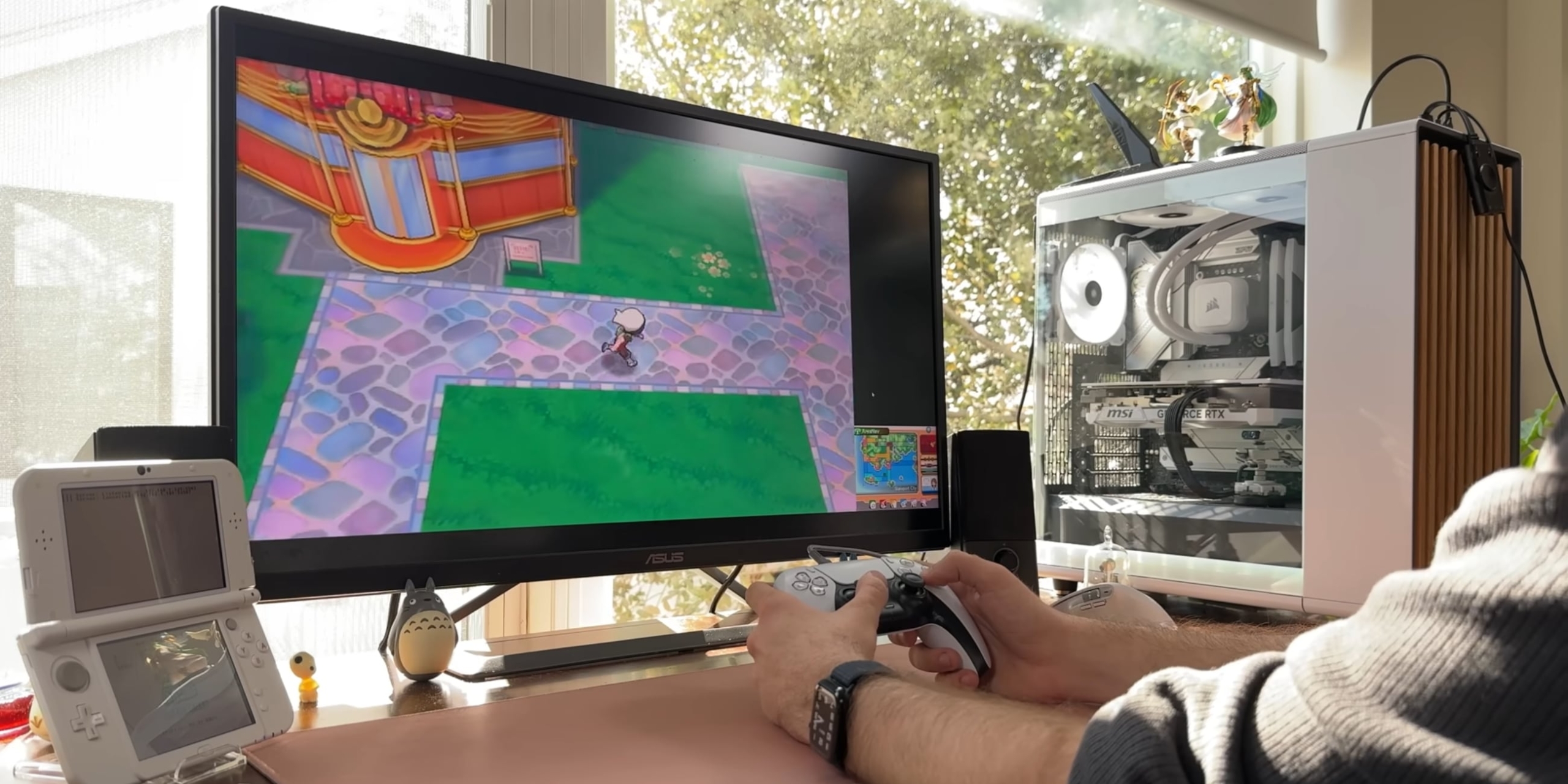 Стриминг игры с 3DS на ПК через Arctic Base