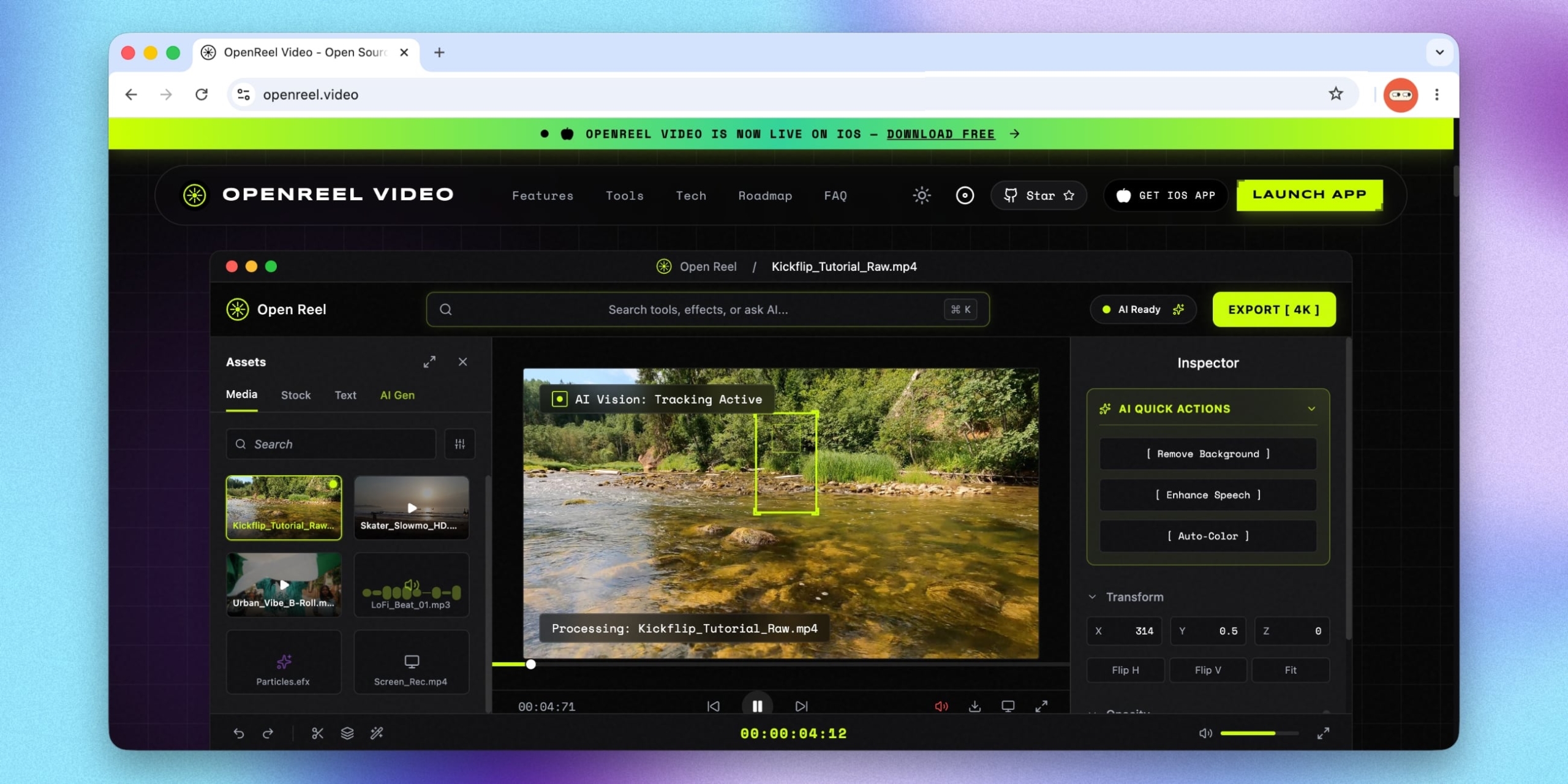 Openreel Video