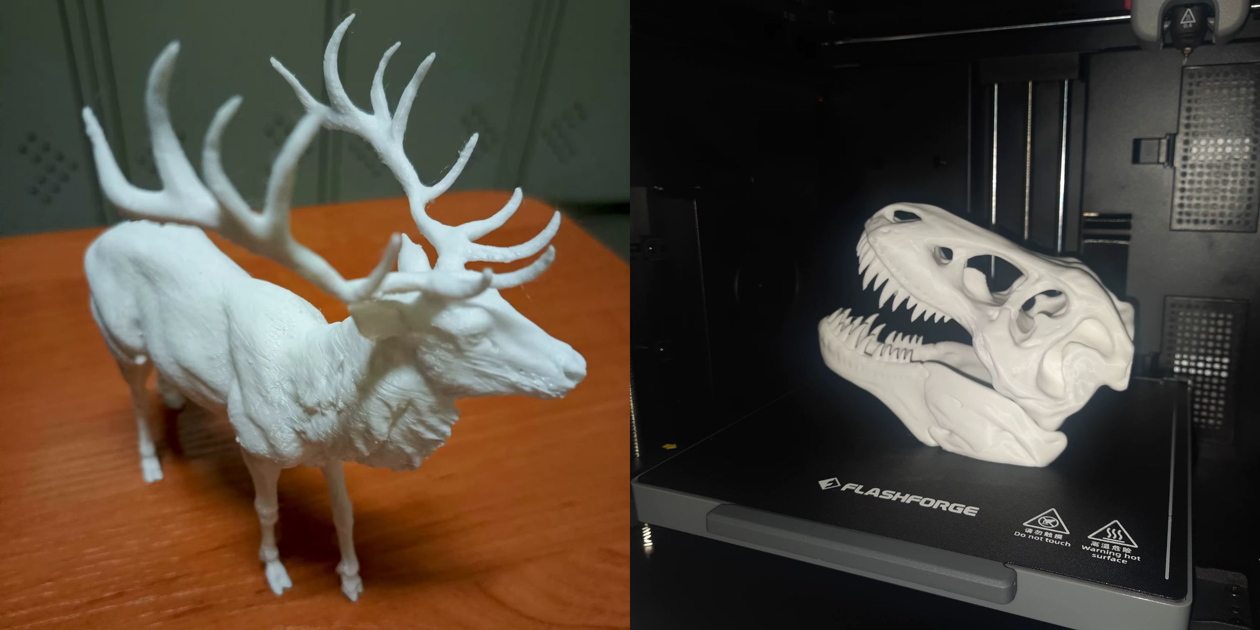 Фигурки, сделанные на 3D-принтере Flashforge Adventurer 5M Pro