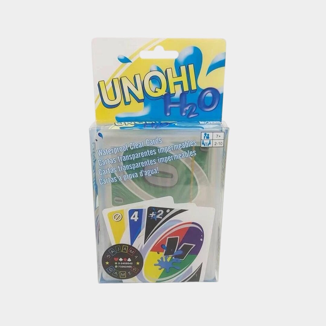 7. Игра UNO с водостойкими картами