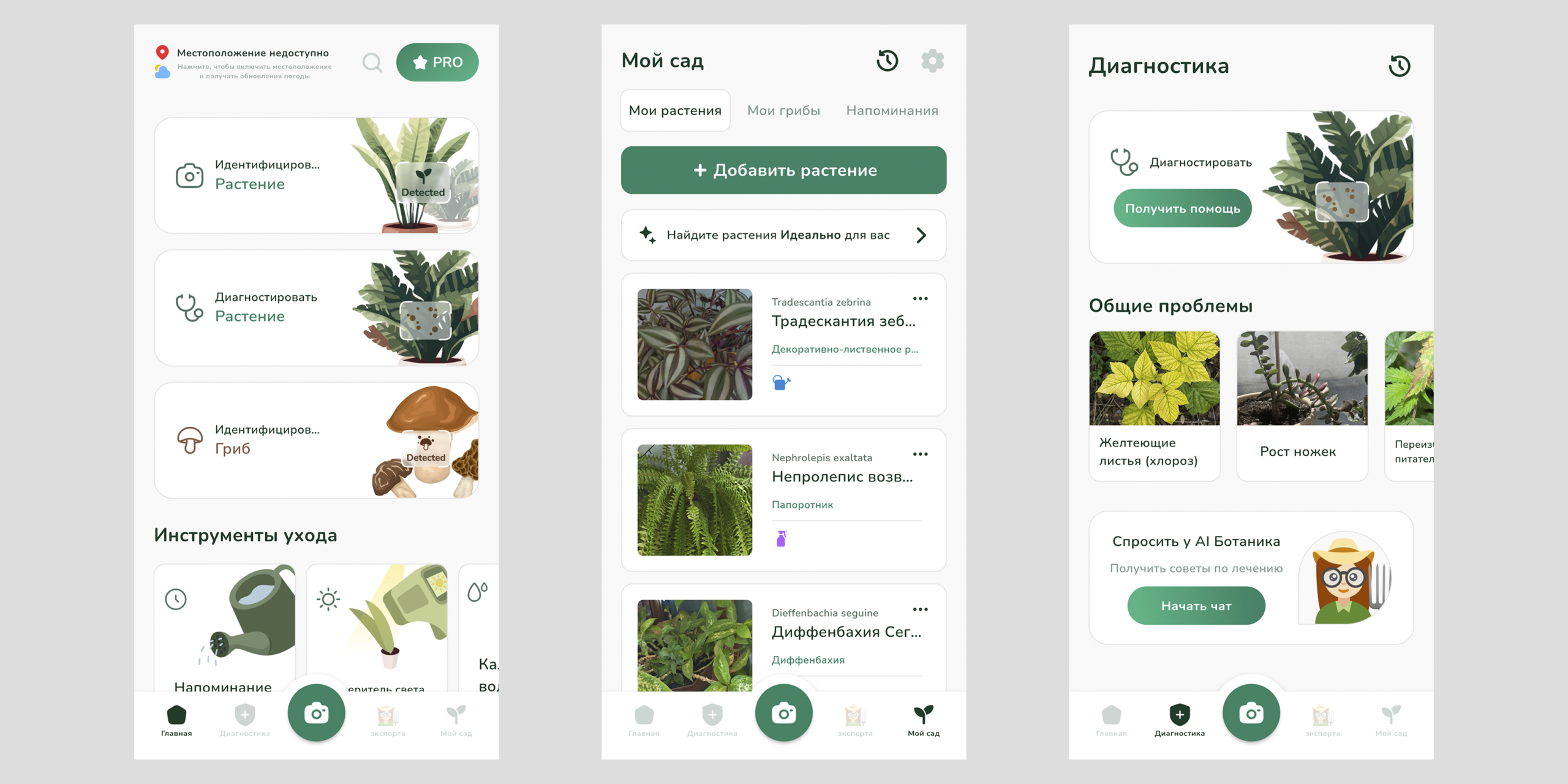 Plantify Приложения для ухода за растениями: Plantify