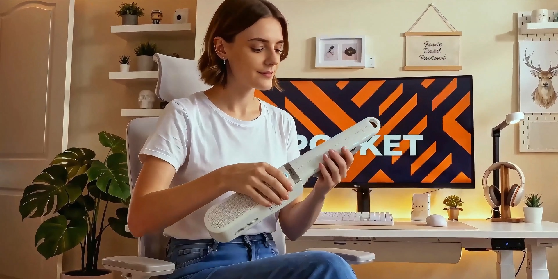 Представлен Cyber-G Pocket — гибрид Bluetooth-колонки и «гитары» для тех, кто не умеет играть