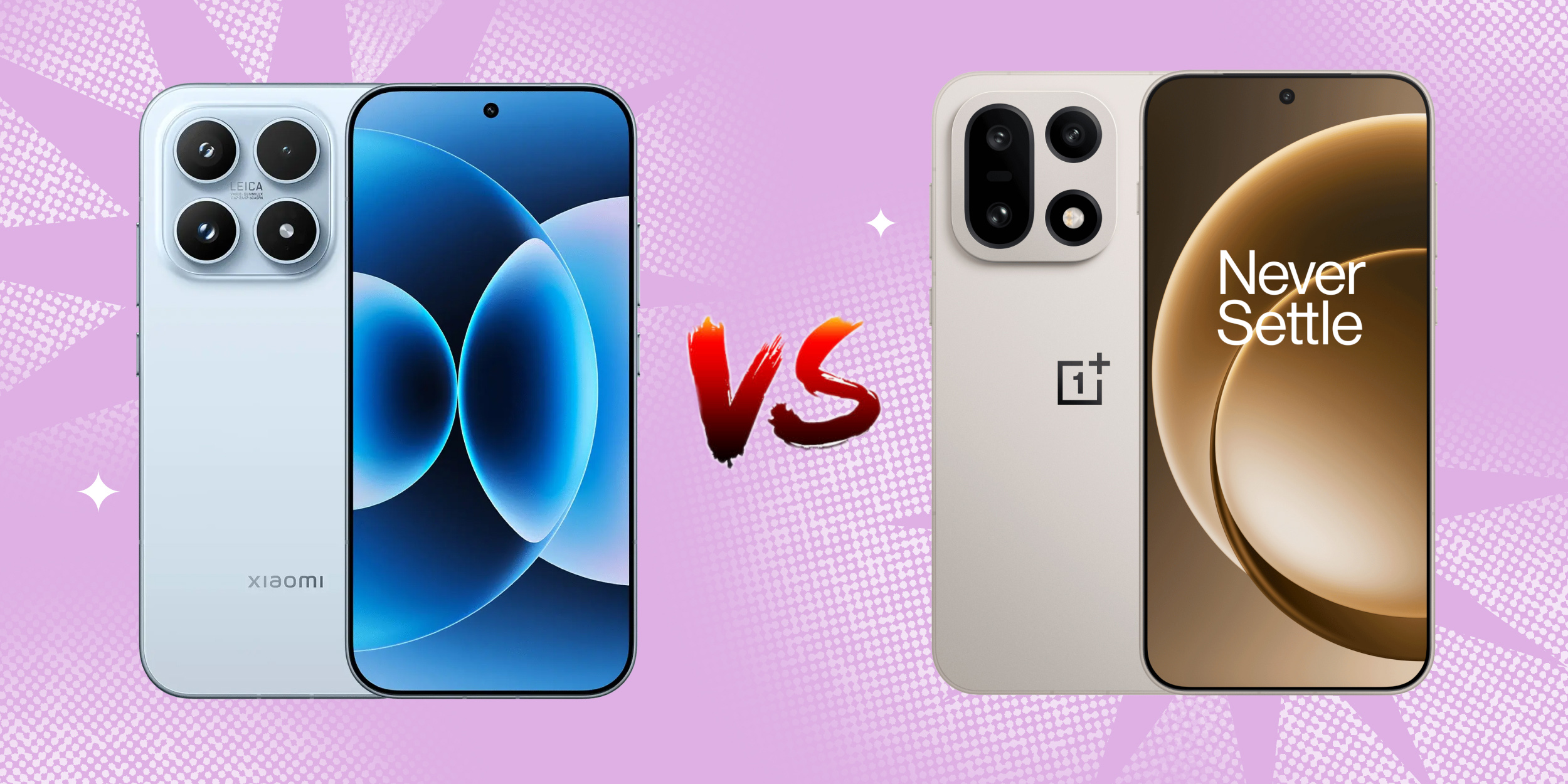 Что лучше — Xiaomi 17 или OnePlus 15