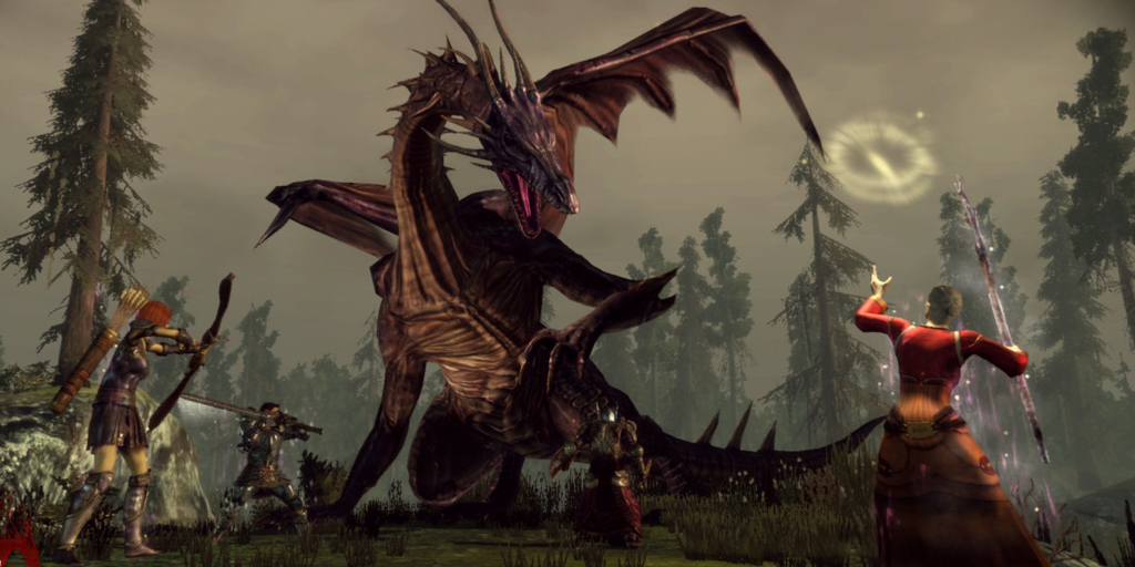 Кадр из Dragon Age: Origins