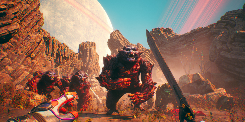 Кадр из игры The Outer Worlds