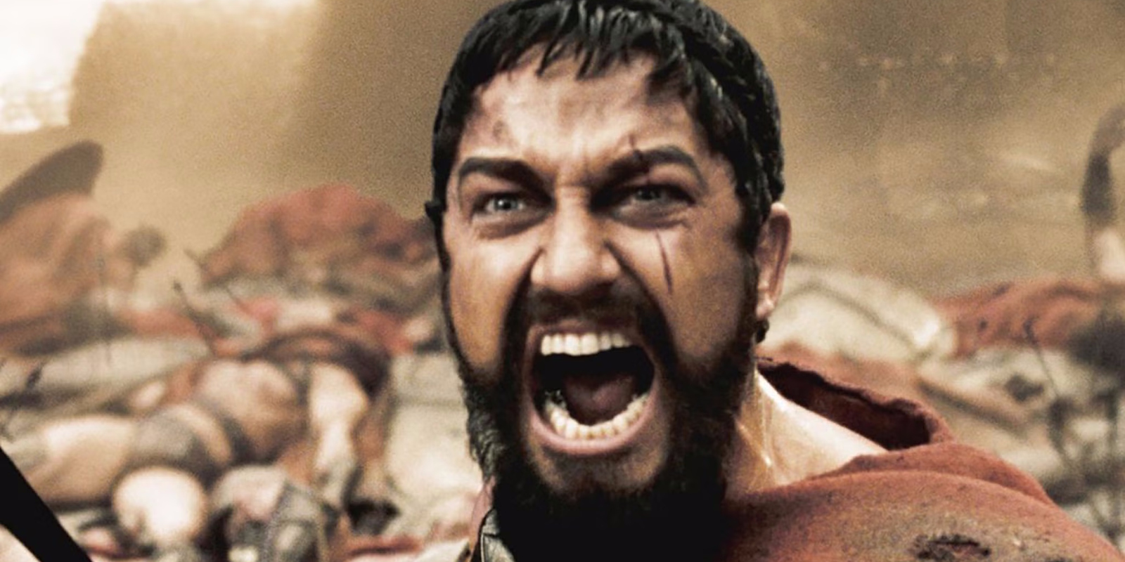 Кадр из фильма «300 спартанцев»