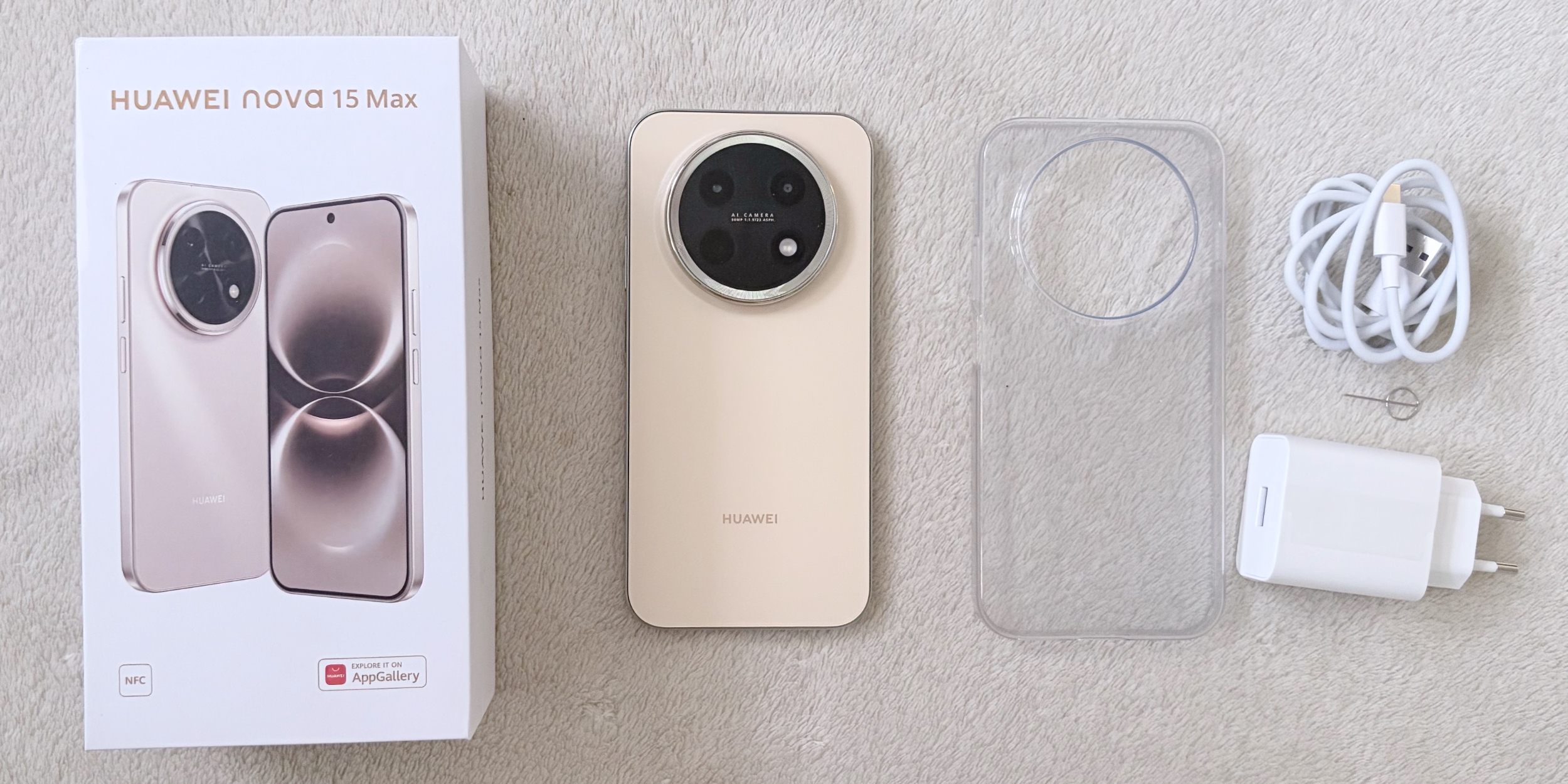 Комплектация Обзор Huawei nova 15 Max: комплектация