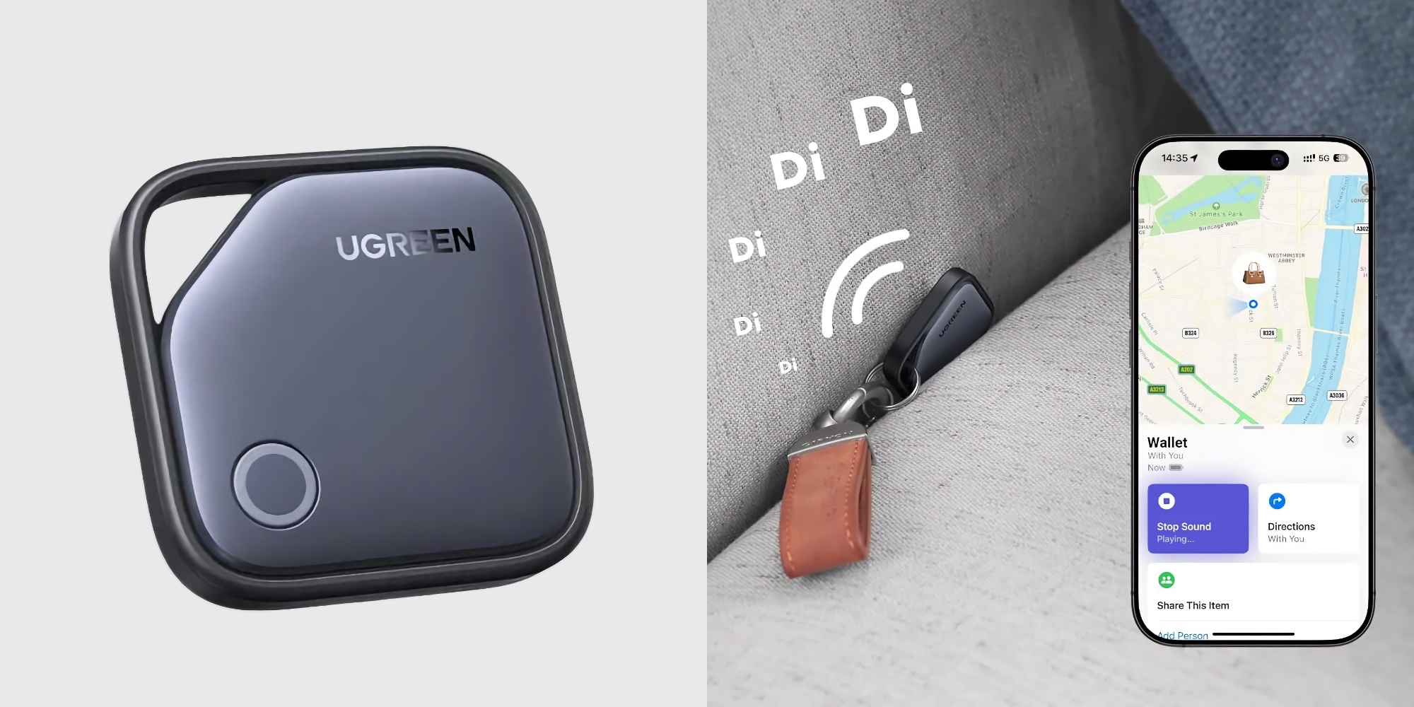 Bluetooth-метка Ugreen CM816 Bluetooth-метка Ugreen CM816