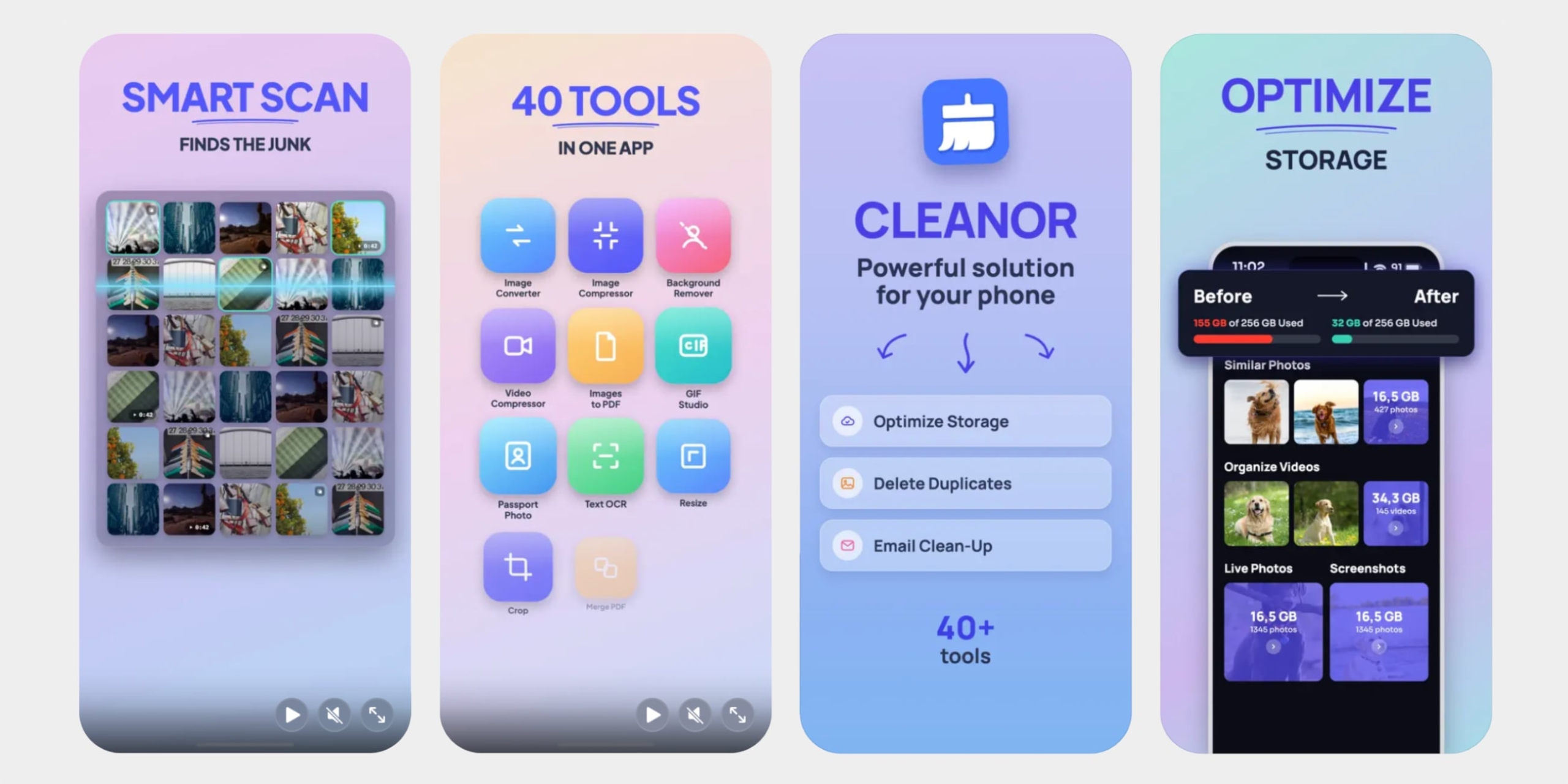 Приложение Cleanor для iOS