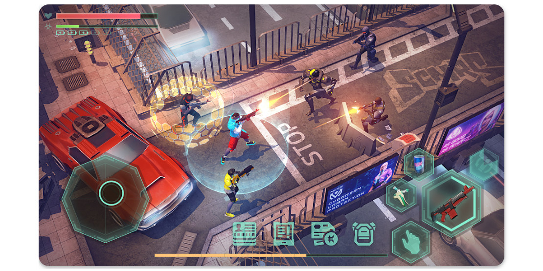 Cyberika Кадр из игры Cyberika