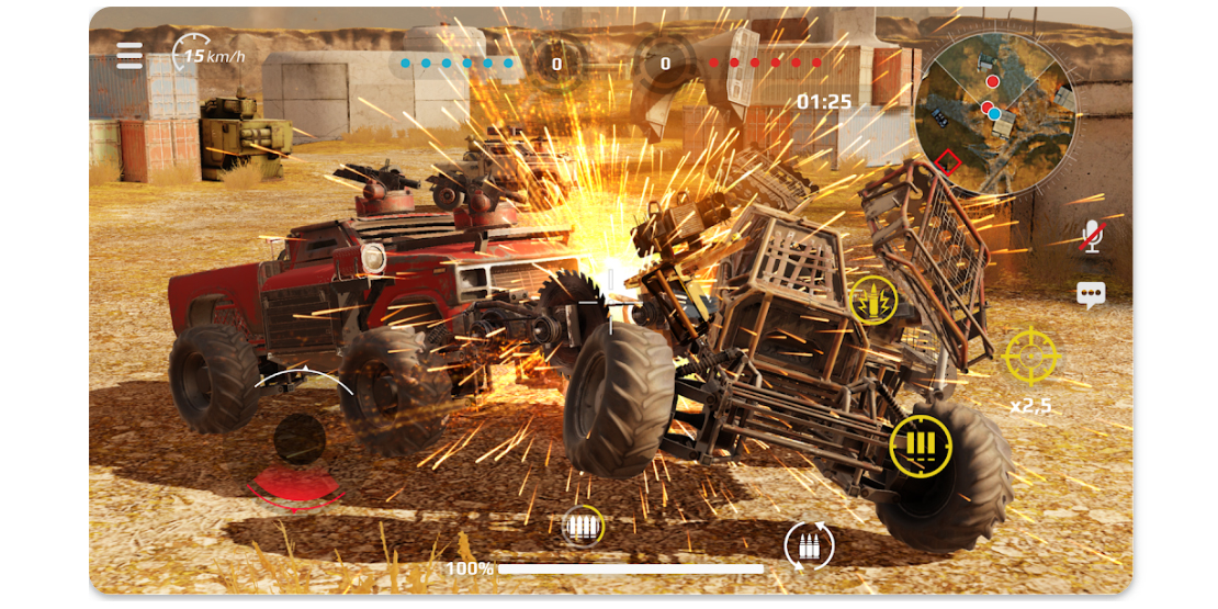 Crossout Mobile Кадры из онлайн-игры на телефон Crossout Mobile