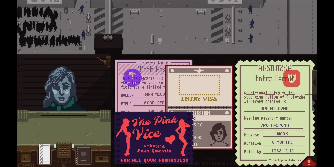 Papers, Please Лучшие инди-игры: Papers, Please