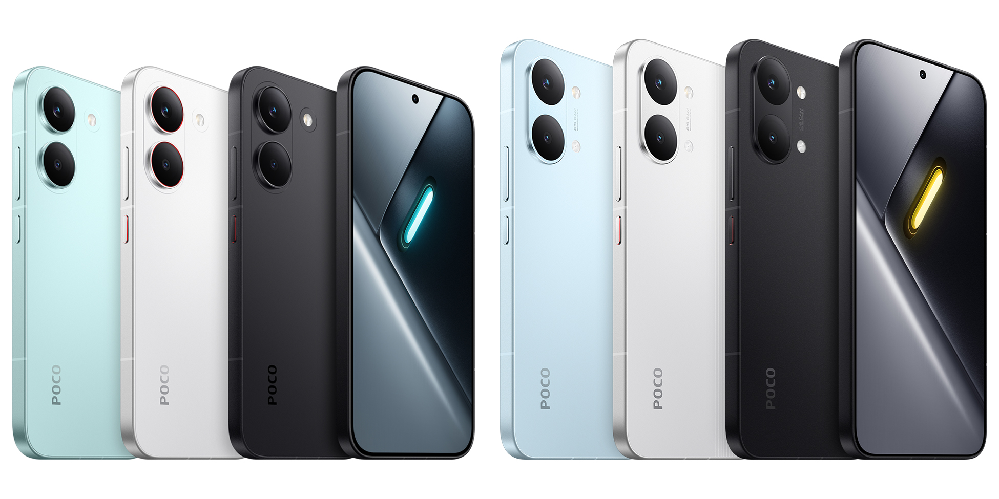 Poco X8 Pro (слева) и Poco X8 Pro Max (справа) Что лучше выбрать — Poco X8 Pro или Poco X8 Pro Max