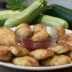 Хрустящие кабачковые оладьи в&nbsp;аэрогриле с&nbsp;сыром