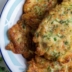 Оладьи из кабачков с колбасой и сыром