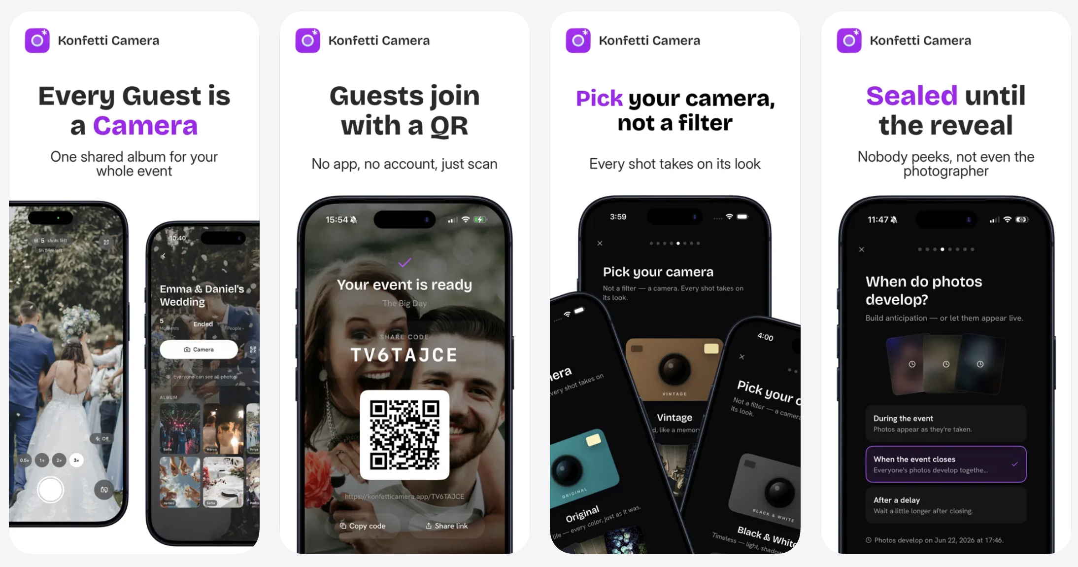Konfetti Приложение Konfetti для iOS