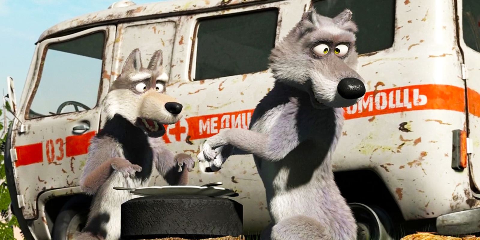 Кадр из мультсериала «Маша и Медведь»