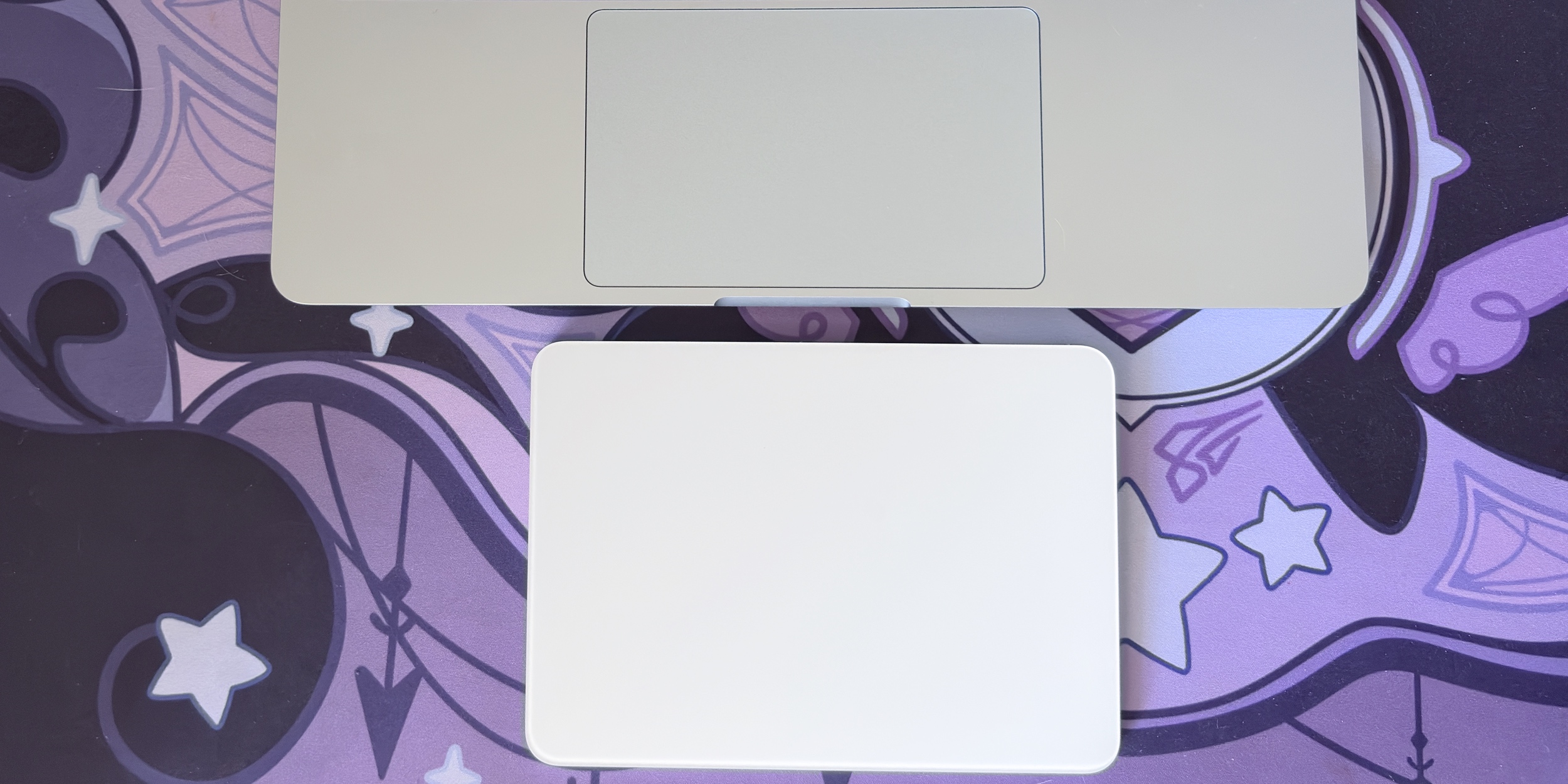 Сравнение Apple Magic Trackpad 4 и трекпада MacBook Air
