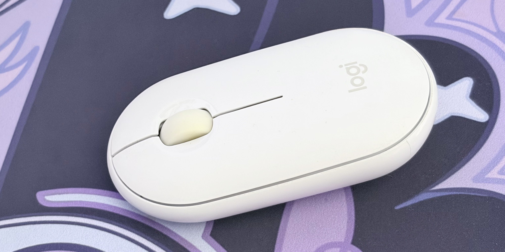 Старая мышь Logitech Pebble