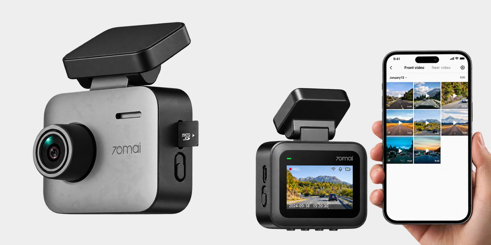 Видеорегистратор 70mai Dash Cam A800 Nano