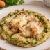 Белковые ПП-гнёзда из кабачков с&nbsp;курицей