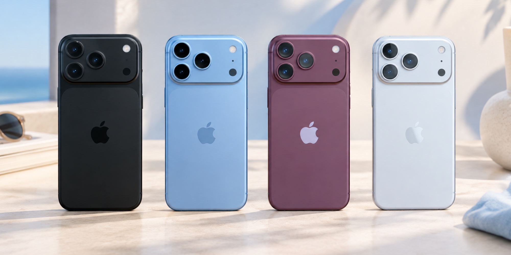 Все ожидаемые расцветки iPhone 18 Pro Когда выйдет айфон 18. Все ожидаемые расцветки