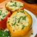 Белковые фаршированные перцы с&nbsp;индейкой