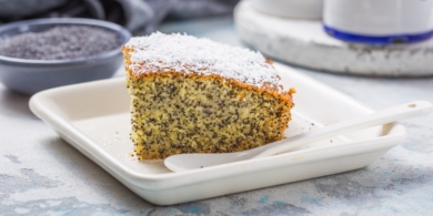 Яблочный манник с маком: рецепт простого пирога
