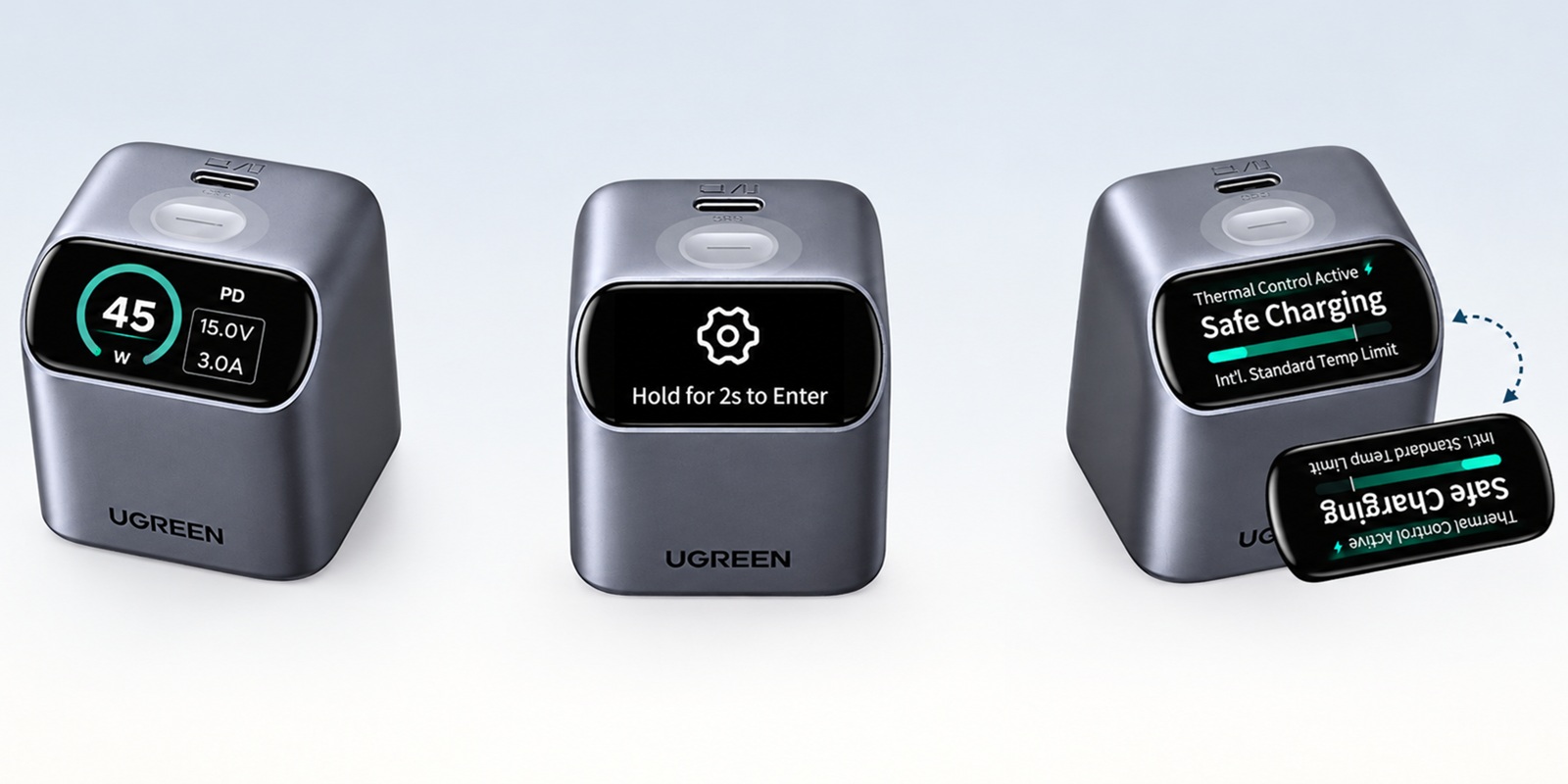 GaN-зарядка Ugreen Nexode Pro