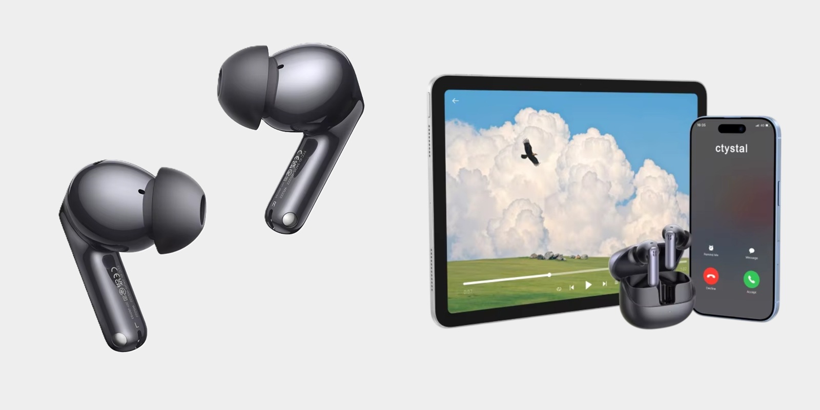 Наушники Ugreen EchoBuds Plus