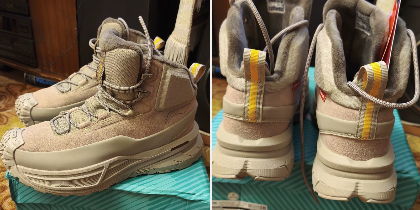Кроссовки Li-Ning Axc Rush 2 Leather Hi