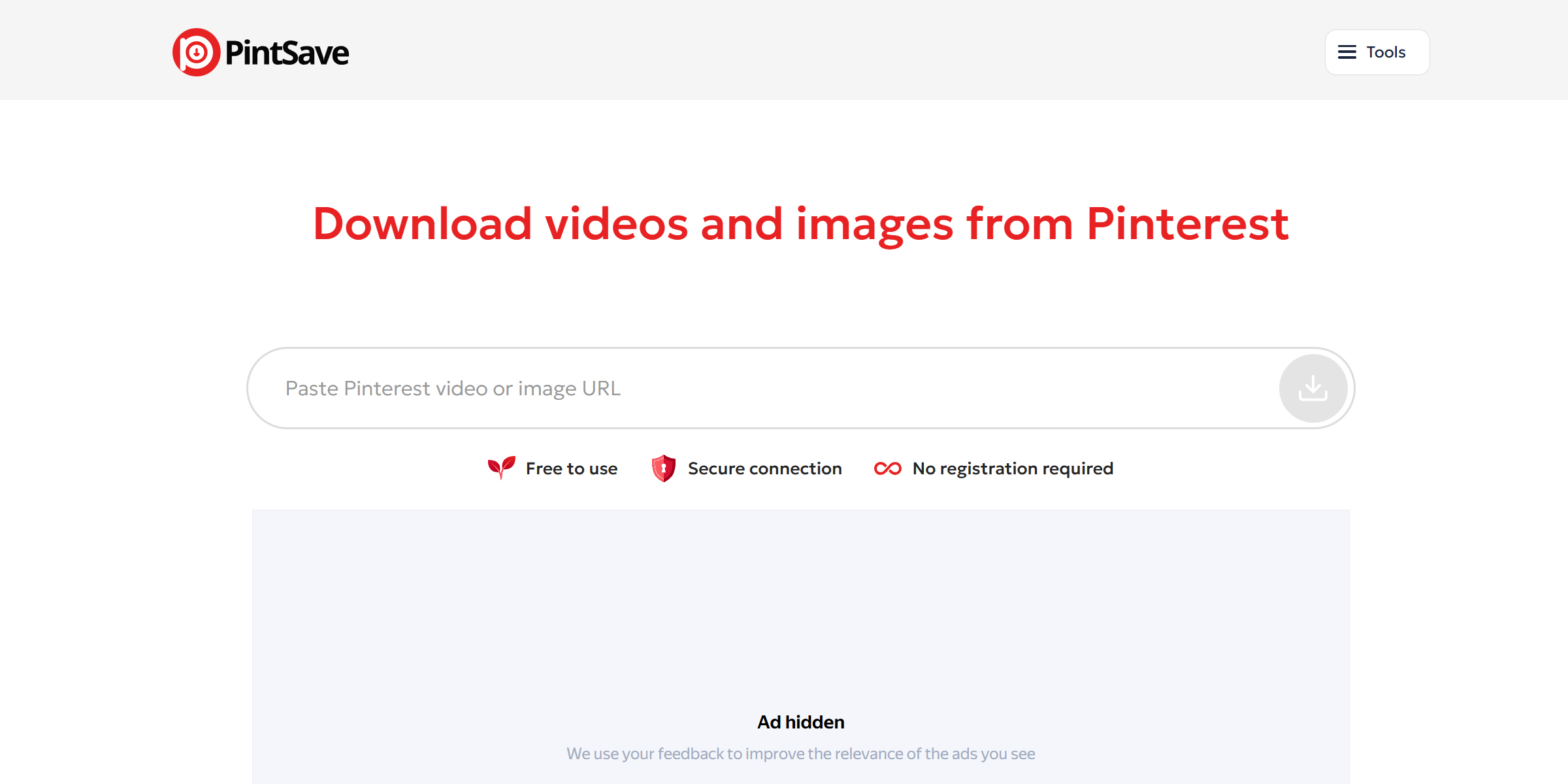 PintSave Как скачать видео с пинтерест с помощью PintSave