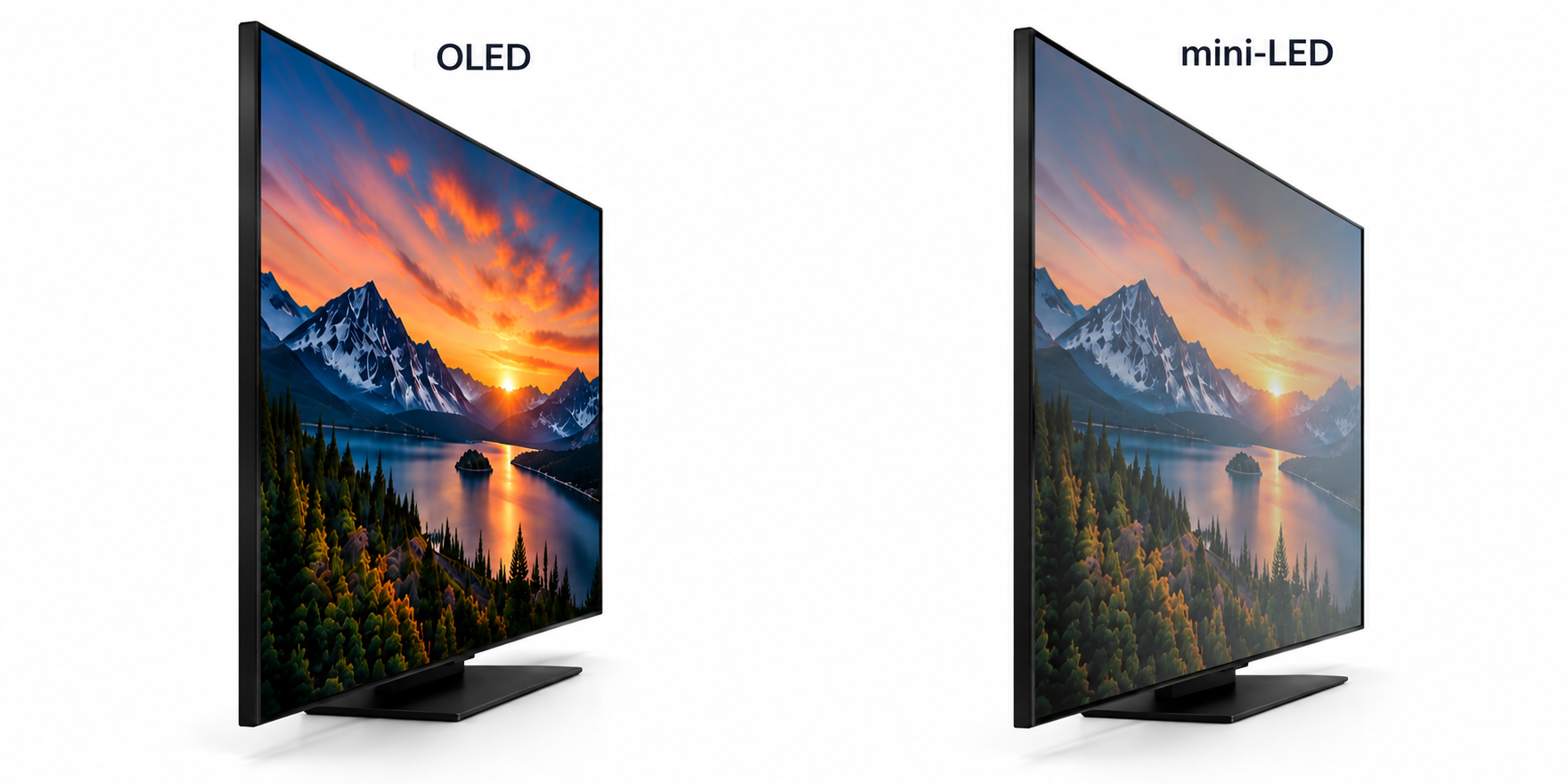Что лучше OLED или mini-LED: сравнение двух экранов